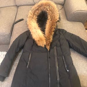 Mackage fur trim down coat